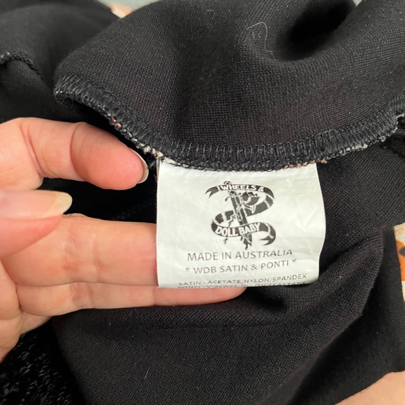 The Ooh La La! Fringed Knickers in Leopard Satin - Picture 10 of 11